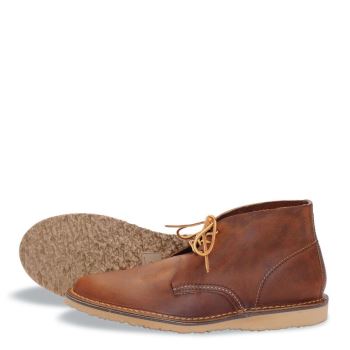 Red Wing Weekender Chukka in Copper Rough & Tough Leather Laarzen Heren DonkerBruin - 3322